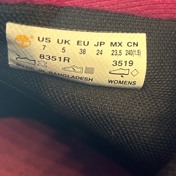 Timberland EarthKeepers Brookton Black Leather 6" Shaft Ankle Boots Size 7 - Picture 2 of 10